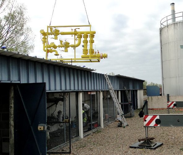 Rénovation coffret gaz